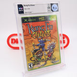 KUNG FU CHAOS - WATA GRADED 9.6 A+! NEW & Factory Sealed! (XBOX)
