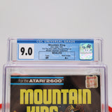 MOUNTAN KING - CGC PEDIGREE GRADED 9.0 A+! NEW & Factory Sealed! (Atari 2600)