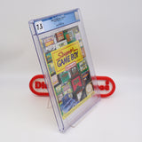 SUPER GAME BOY NINTENDO POWER PLAYER'S GUIDE - CGC GRADED 7.5