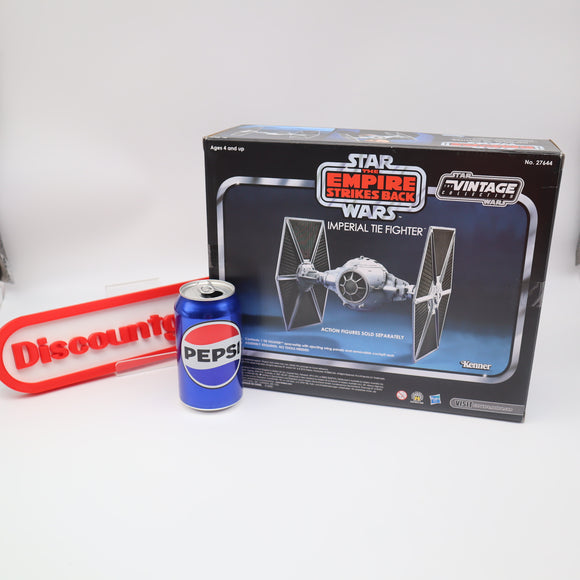 STAR WARS VINTAGE COLLECTION: 2010 IMPERIAL TIE FIGHTER - TARGET EXCLUSIVE - NEW Authentic & Factory Sealed!