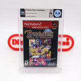 DISGAEA: HOUR OF DARKNESS - WATA GRADED 9.8 A++! NEW & Factory Sealed! (PS2 PlayStation)
