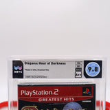 DISGAEA: HOUR OF DARKNESS - WATA GRADED 9.8 A++! NEW & Factory Sealed! (PS2 PlayStation)