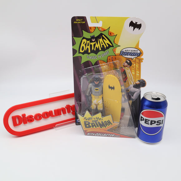 CLASSIC TV SERIES: SURF'S UP BATMAN - COLLECTIBLE TOY FIGURE - NEW Authentic & Factory Sealed!