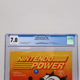 NES NINTENDO POWER ISSUE #40 - FELIX THE CAT COVER - CGC GRADED 7.0