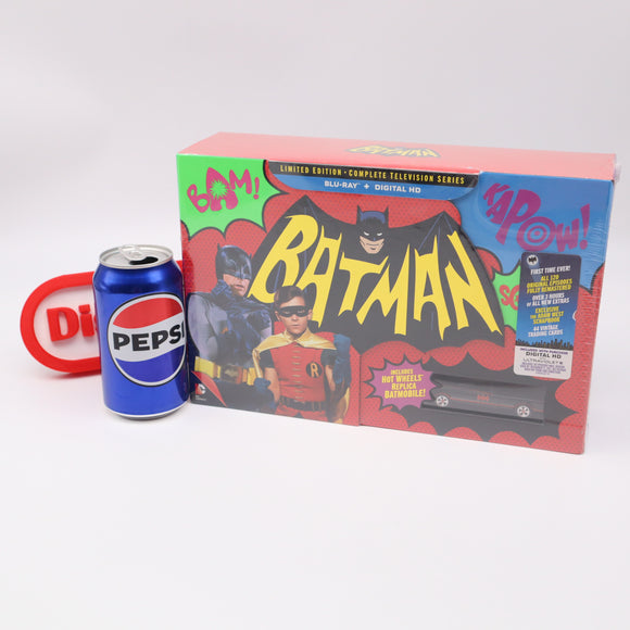 CLASSIC BATMAN: THE COMPLETE TELEVSION SERIES + BATMOBILE - 13 DISC BLU-RAY + DIGITAL - NEW Authentic & Factory Sealed!