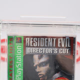 RESIDENT EVIL: DIRECTOR'S CUT - WATA FLAT-TOP GRADED 9.8 A+! NEW & Factory Sealed! (PS1 PlayStation 1)