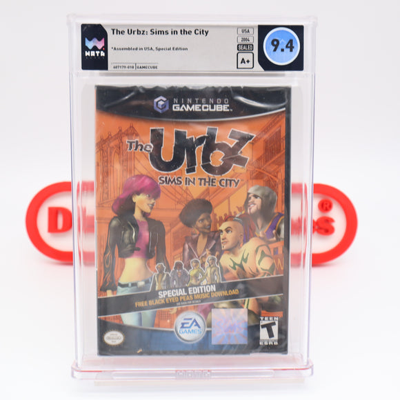 THE URBZ SIMS IN THE CITY - WATA GRADED 9.4 A+! NEW & Factory Sealed! (Nintendo GameCube)