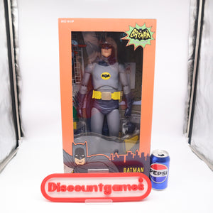 NECA BATMAN ADAM WEST CLASSIC TV SERIES 1/4 SCALE HUGE TOY! NEW Authentic & Factory Sealed!