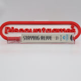SYLVESTER STALLONE: STAYING ALIVE - VGA GRADED 80+ NM SILVER! NEW & Factory Sealed with Authentic V-Overlap Seam! (BETAMAX, LIKE VHS)