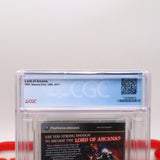 LORD OF ARCANA - CGC GRADED 9.9 A++! NEW & Factory Sealed! (PSP PlayStation Portable)