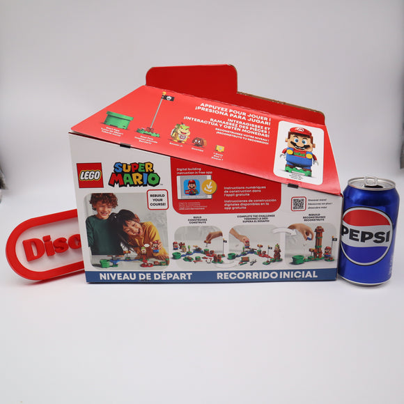 ADVENTURES WITH SUPER MARIO STARTER COURSE - 231 PIECE LEGO SET #71360 - NEW Authentic & Factory Sealed!