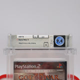 GOD OF WAR II 2-Disc Set - WATA GRADED 9.4 A! NEW & Factory Sealed! (PS2 PlayStation 2)