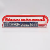 CHUCK NORRIS: HERO AND THE TERROR - VGA GRADED 80 NM! NEW & Factory Sealed with Authentic H-Overlap Seam! (VHS)