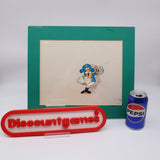 Original One-Of-A-Kind Hand-Painted Artwork: CAPTAIN CAP'N CRUNCH DRAWING & ANIMATION CEL!