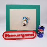 Original One-Of-A-Kind Hand-Painted Artwork: CAPTAIN CAP'N CRUNCH DRAWING & ANIMATION CEL!