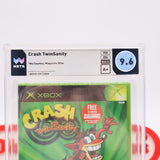 CRASH  BANDICOOT TWINSANITY / TWIN SANITY - WATA GRADED 9.6 A+! NEW & Factory Sealed! (XBOX)