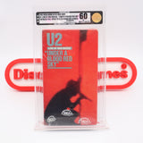 U2: LIVE AT RED ROCKS "UNDER A BLOOD RED SKY" - VGA GRADED 60 EX BRONZE! NEW & Factory Sealed with Authentic 3-Sided Seam! (VHS)