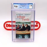 IT RUNS IN THE FAMILY (MICHAEL DOUGLAS) CGC GRADED 9.6 A+! NEW & Factory Sealed with Authentic H-Overlap Seam! (VHS)