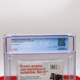 IT RUNS IN THE FAMILY (MICHAEL DOUGLAS) CGC GRADED 9.6 A+! NEW & Factory Sealed with Authentic H-Overlap Seam! (VHS)