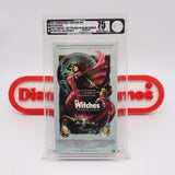 THE WITCHES - VGA GRADED 75 EX+/NM SILVER! NEW & Factory Sealed with Authentic H-Overlap Seam! (VHS)