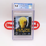 HAZE - CGC GRADED 9.8 A++! NEW & Factory Sealed! (PS3 PlayStation 3)