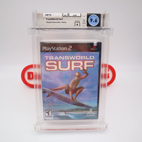 TRANSWORLD SURF - WATA GRADED 9.6 A! NEW & Factory Sealed! (PS2 PlayStation 2)