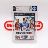 FIFA SOCCER 10 / 2010 - WATA GRADED 9.8 A+! NEW & Factory Sealed! (PS2 PlayStation)