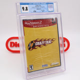 CRAZY TAXI - CGC GRADED 9.8 A++! NEW & Factory Sealed! (PS2 PlayStation 2)