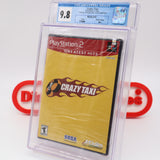 CRAZY TAXI - CGC GRADED 9.8 A++! NEW & Factory Sealed! (PS2 PlayStation 2)