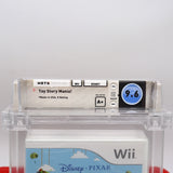 TOY STORY MANIA! FACEPLATE BUNDLE VARIANT - POP 1! WATA GRADED 9.6 A+! NEW & Factory Sealed! (Nintendo Wii)