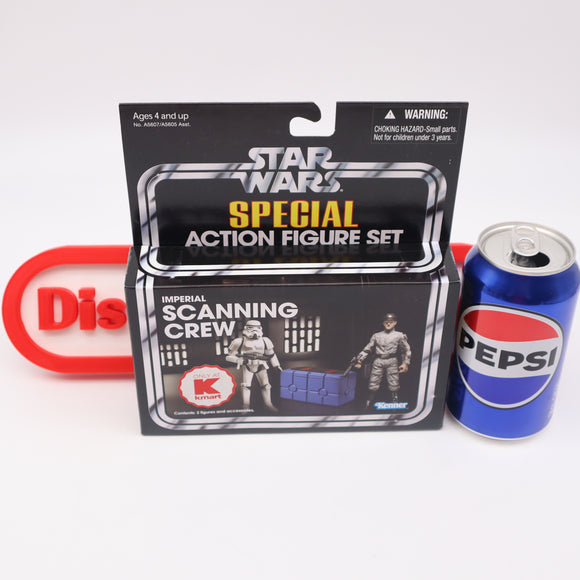 STAR WARS VINTAGE COLLECTION: IMPERIAL SCANNING CREW - K-MART EXCLUSIVE - NEW Authentic & Factory Sealed!