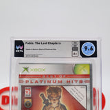 FABLE: THE LOST CHAPTERS - WATA GRADED 9.6 A+! NEW & Factory Sealed! (XBOX)
