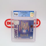 FINAL FANTASY LEGEND II 2 - CGC GRADED 9.6 A+! NEW & Factory Sealed with Authentic H-Seam! (Game Boy Original)