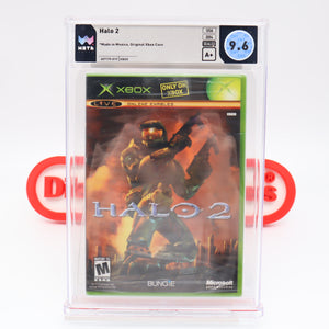 HALO 2 II - WATA GRADED 9.6 A+! NEW & Factory Sealed! (XBOX)