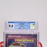 STAR STRIKE - CGC GRADED 9.0 A+! NEW & Factory Sealed! (Intellivision)