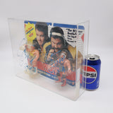 AUTOGRAPHED WCW THE STEINER BROTHERS TAG TEAM FIGURES - 1990 GALOOB - AFA GRADED 80 NM NEW Authentic & Factory Sealed! BECKETT AUTHENTICATED!