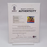 AUTOGRAPHED WCW THE STEINER BROTHERS TAG TEAM FIGURES - 1990 GALOOB - AFA GRADED 80 NM NEW Authentic & Factory Sealed! BECKETT AUTHENTICATED!