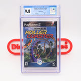 THEME PARK: ROLLER COASTER - CGC GRADED 9.8 A+! NEW & Factory Sealed! (PS2 PlayStation 2)