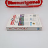 MONOPOLY - NEW & Factory Sealed with Authentic V-Overlap Seam! (Sega Genesis)