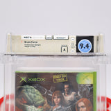 BRUTE FORCE - WATA GRADED 9.4 A! NEW & Factory Sealed! (XBOX) TECHNICOLOR SAMPLE!