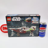 OBI-WAN KENOBI'S JEDI STARFIGHTER - 282 PIECE LEGO SET #75333 - NEW Authentic & Factory Sealed!