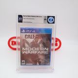 COD CALL OF DUTY: MODERN WARFARE - WATA GRADED 9.8  A+! NEW & Factory Sealed! (PS4 PlayStation 4)