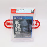 THE LAST OF US: PART II 2 - PSA/WATA GRADED 9.4 A+! NEW & Factory Sealed! (PS4 PlayStation 4)