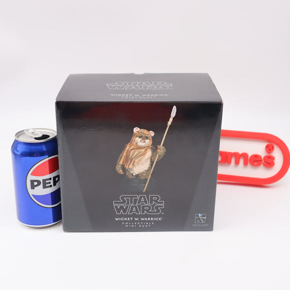 GENTLE GIANTS: WICKET W. WARRICK COLLECTIBLE MINI BUST - STAR WARS - BRAND NEW!