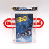 STAR WARS: THE EMPIRE STRIKES BACK with FOX VIDEO WATERMARKS! IGS GRADED UNCIRCULATED 9.5 GEM BOX & 9.5 GEM SEAL! NEW & Factory Sealed with Authentic V-Overlap Seam!