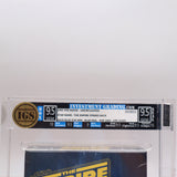 STAR WARS: THE EMPIRE STRIKES BACK with FOX VIDEO WATERMARKS! IGS GRADED UNCIRCULATED 9.5 GEM BOX & 9.5 GEM SEAL! NEW & Factory Sealed with Authentic V-Overlap Seam!