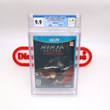 NINJA GAIDEN 3 III: RAZOR'S EDGE - CGC GRADED 9.9 A+! NEW & Factory Sealed! (Nintendo Wii U)