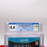 NINJA GAIDEN 3 III: RAZOR'S EDGE - CGC GRADED 9.9 A+! NEW & Factory Sealed! (Nintendo Wii U)