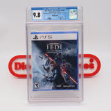 STAR WARS JEDI: FALLEN ORDER - CGC GRADED 9.8 A++! NEW & Factory Sealed! (PS5 PlayStation 5)
