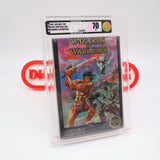 WIZARDS & AND WARRIORS w/ ROUND SOQ! VGA GRADED 70 EX+! NEW & Factory Sealed with Authentic H-Seam! (NES Nintendo)
